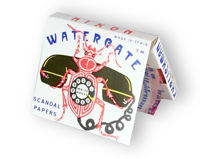 Featured listing image: Vintage Watergate Rolling Papers (1973)